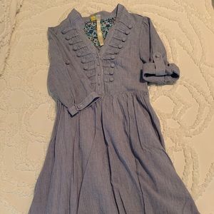 Johnny Was blue bubble dress 🦋